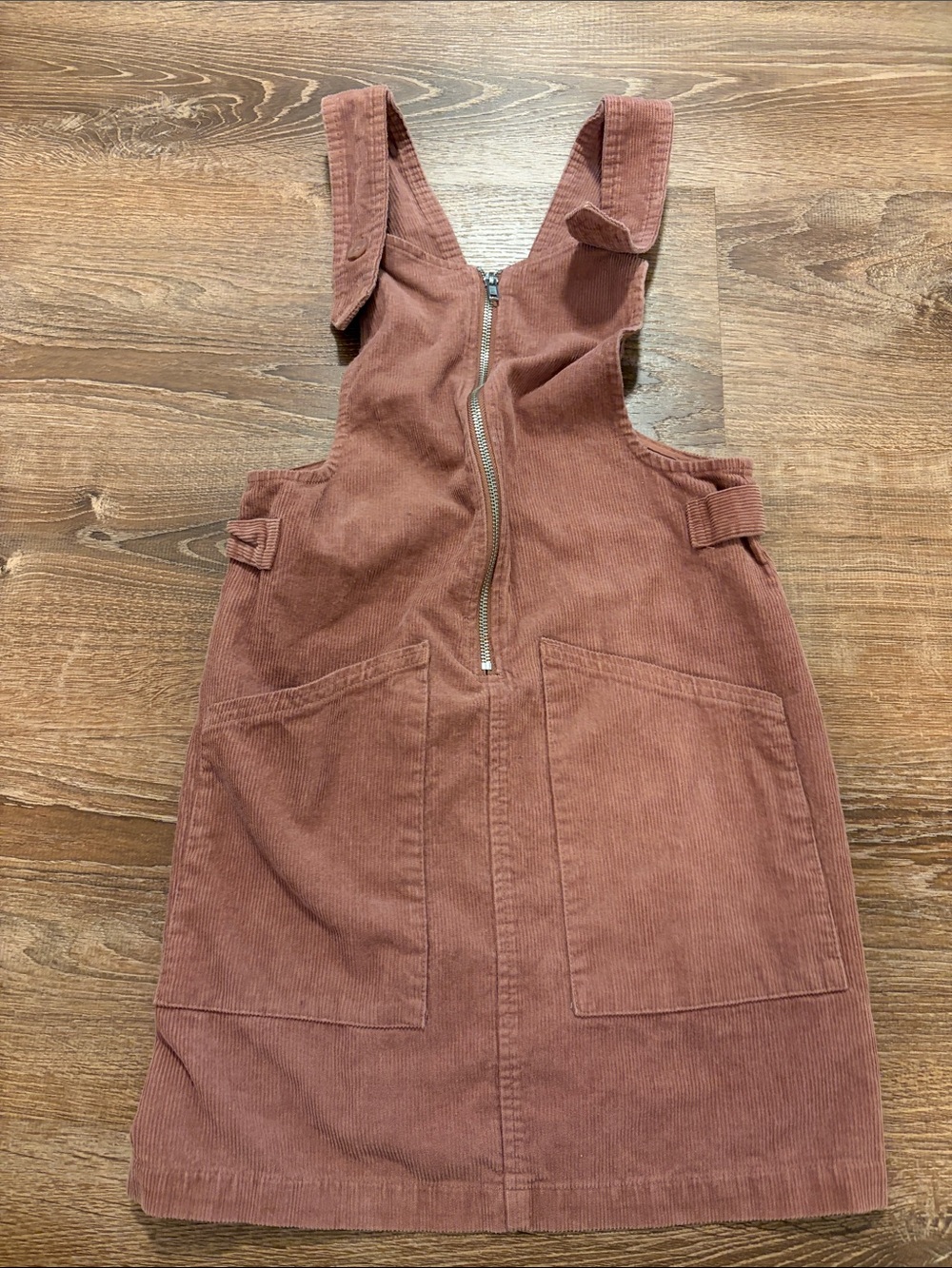 wild fable Rust Corduroy Pinafore Mini Dress